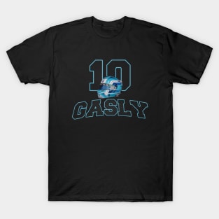 Pierre Gasly 10 Helmet T-Shirt